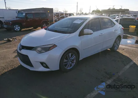 2014 Toyota Corolla Le Eco Premium из США, поврежденный, VIN 5YFBPRHE8EP112034